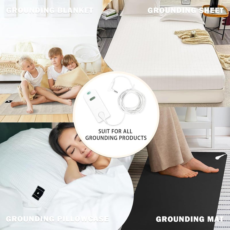 NHIDKU Grounding Tester with Grounding Wire (White) - Image 4
